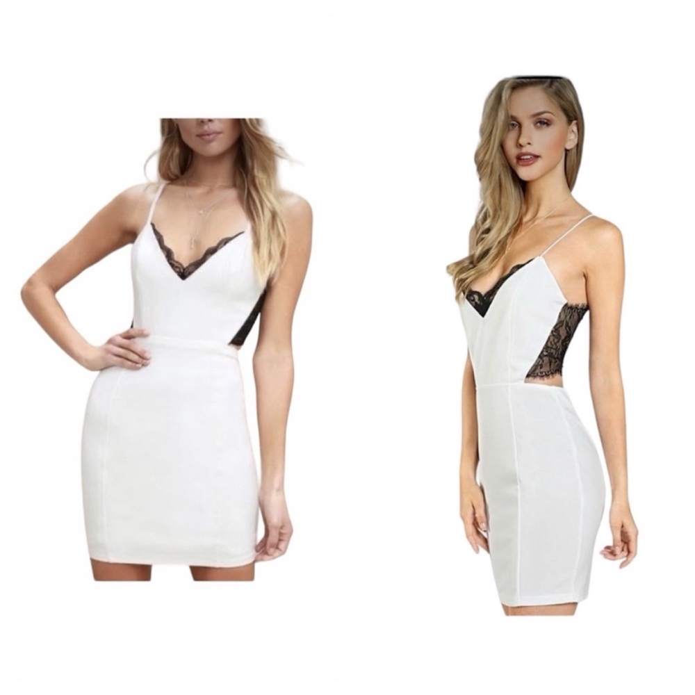 DANCE & MARVEL White Mini Dress - US M